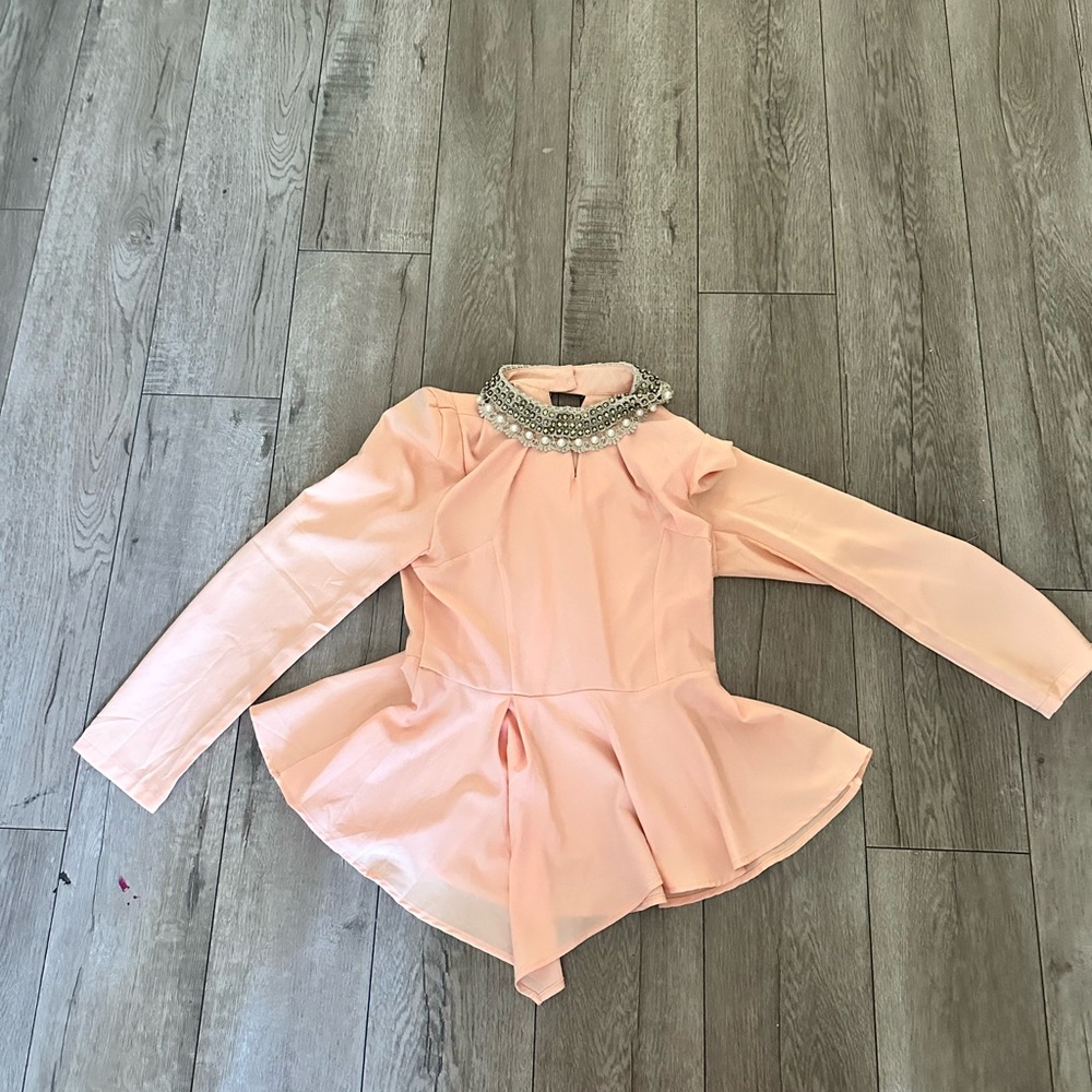 light pink blouse in US size Medium